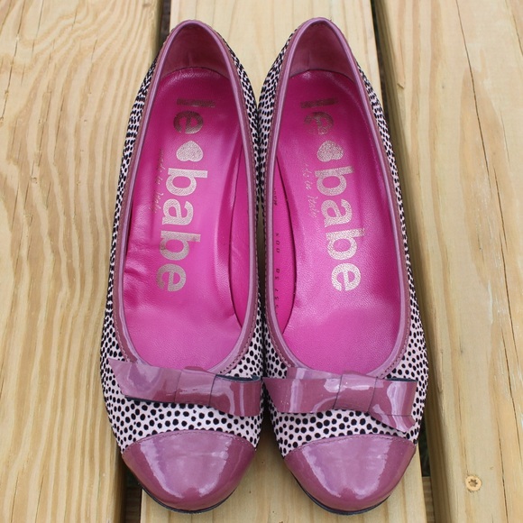 Le Babe Women’s Multi Color Bow Pump Sz 38 (US 7) - Picture 3 of 9